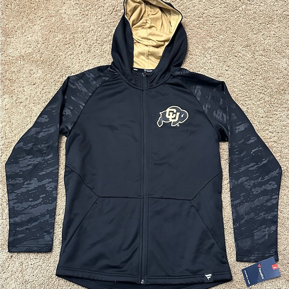 Colorado Buffaloes Fanatics Zip Up Hoodie Men’s Medium
